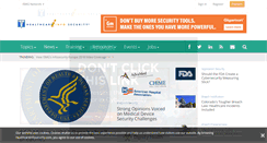 Desktop Screenshot of healthcareinfosecurity.com